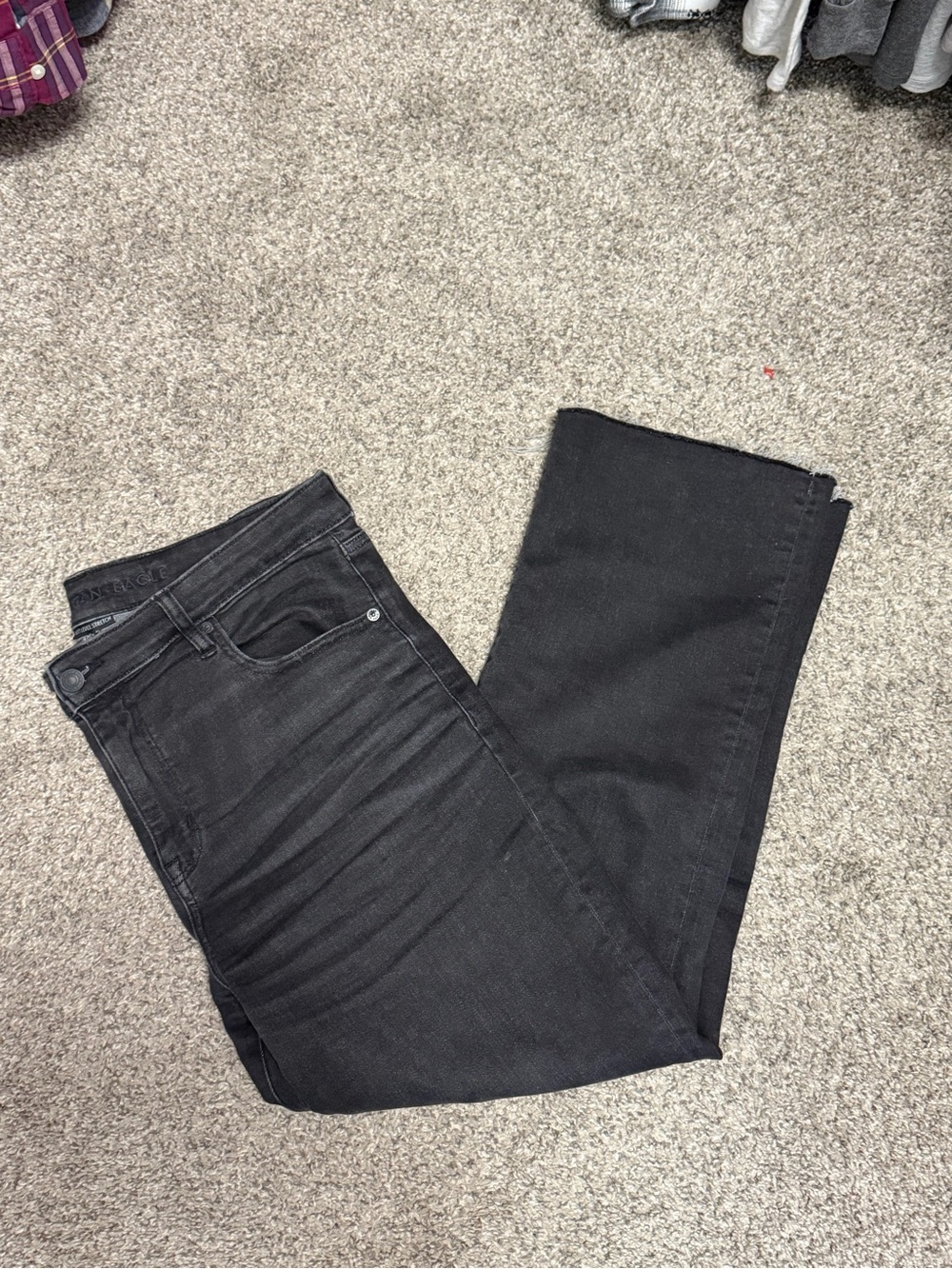 AE Womens Jeans - kick boot crop
